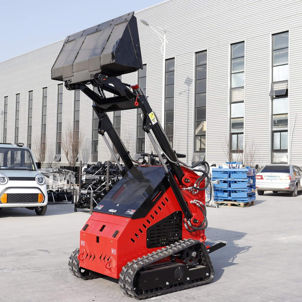 Heavy-Duty 13.5HP Mini Crawler Skid Steer Loader With Bucket (SAK39052) – SAKSBY WHOLESALE, view 4