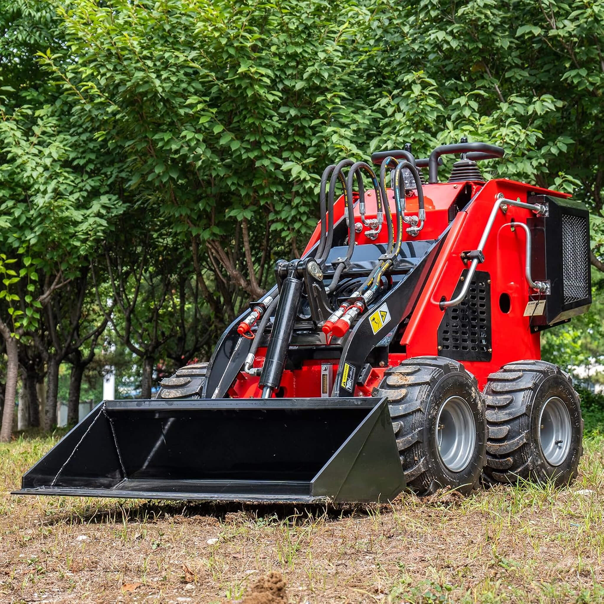 Heavy-Duty 13.5HP Mini Gas Skid Steer Loader With Wide Bucket (SAK69105) – SAKSBY WHOLESALE, view 8