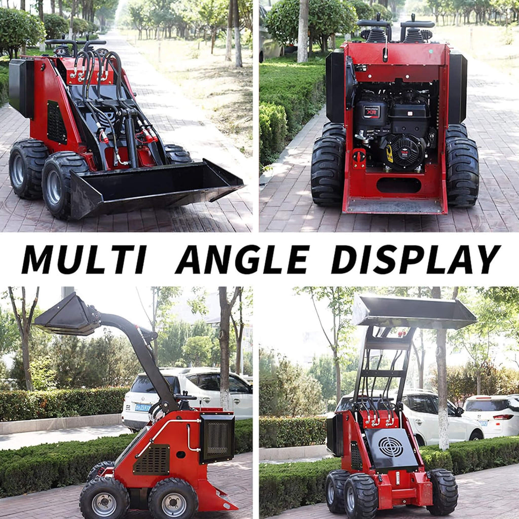 Heavy-Duty 13.5HP Mini Gas Skid Steer Loader With Wide Bucket (SAK69105) – SAKSBY WHOLESALE, view 7
