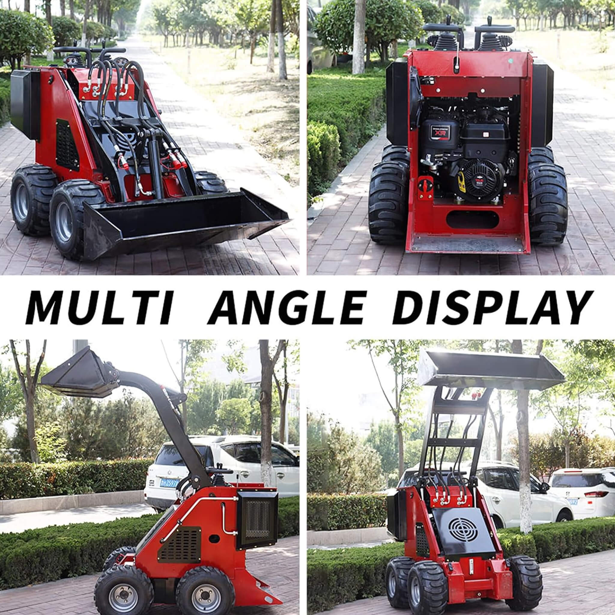 Heavy-Duty 13.5HP Mini Gas Skid Steer Loader With Wide Bucket (SAK69105) – SAKSBY WHOLESALE, view 7