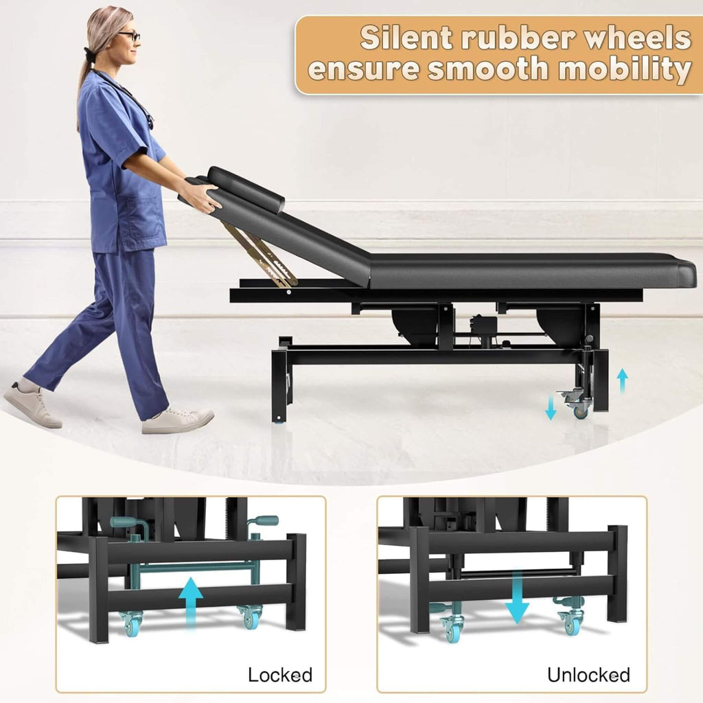 Heavy-Duty 1500 LBS Adjustable Electric Massage Table With Lift (SAK74105) – SAKSBY WHOLESALE, view 7