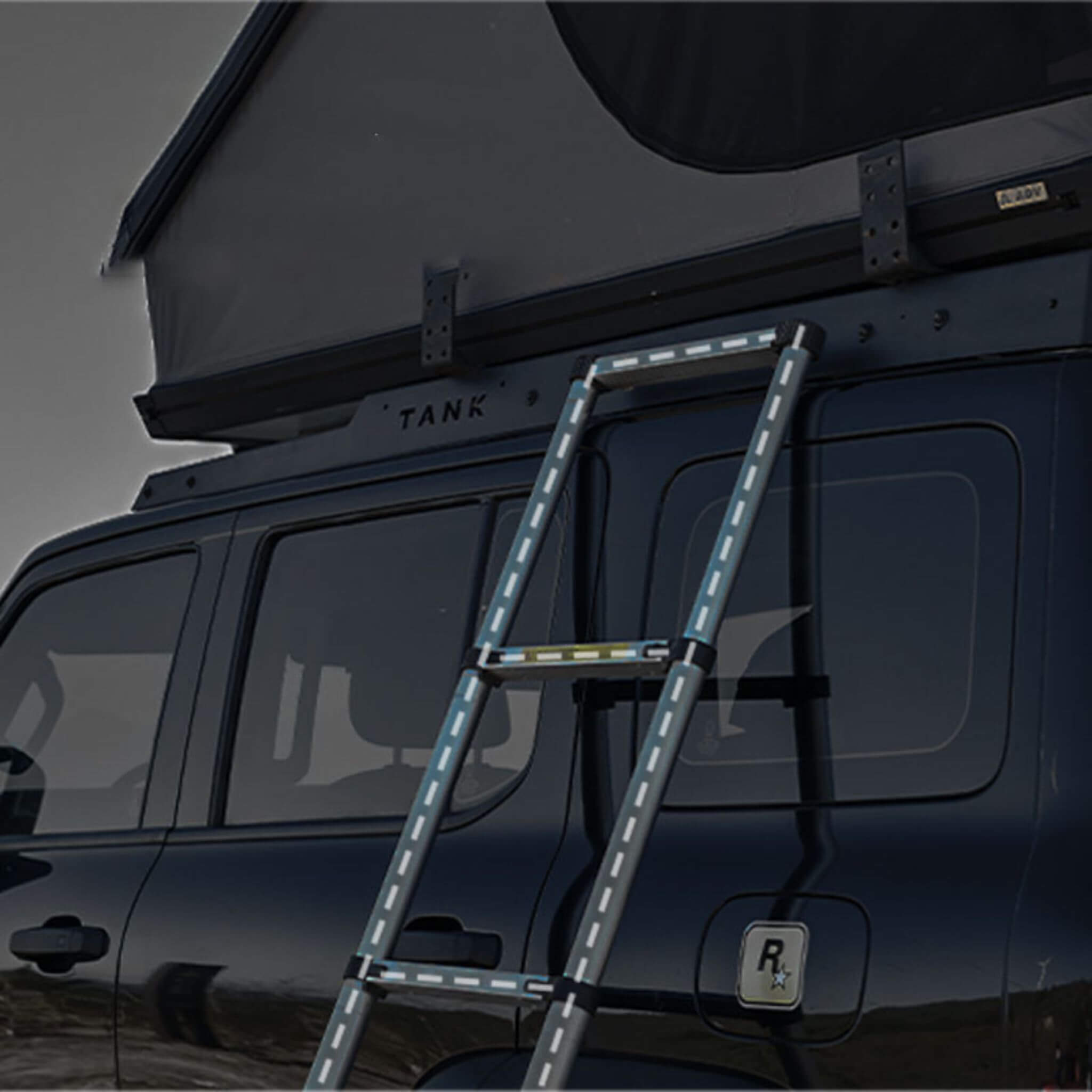 Trailora Altitude Heavy-Duty Hard-Shell Rooftop Tent With Ladder [2-3 Person] (SAK93120) – SAKSBY WHOLESALE, view 14