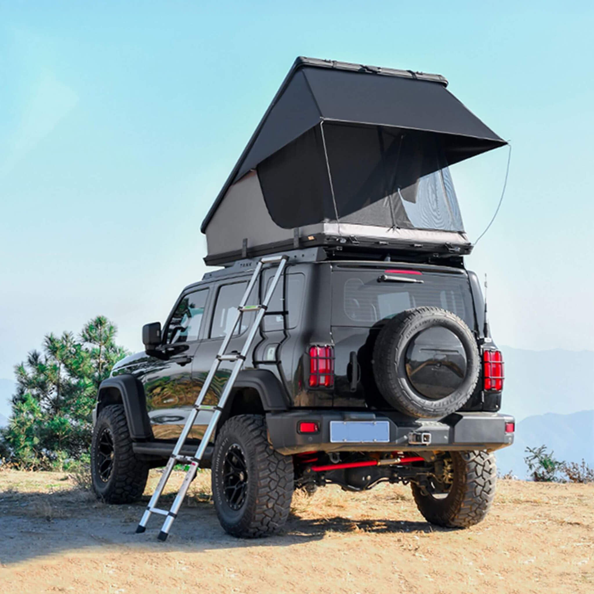 Trailora Altitude Heavy-Duty Hard-Shell Rooftop Tent With Ladder [2-3 Person] (SAK93120) – SAKSBY WHOLESALE, view 19