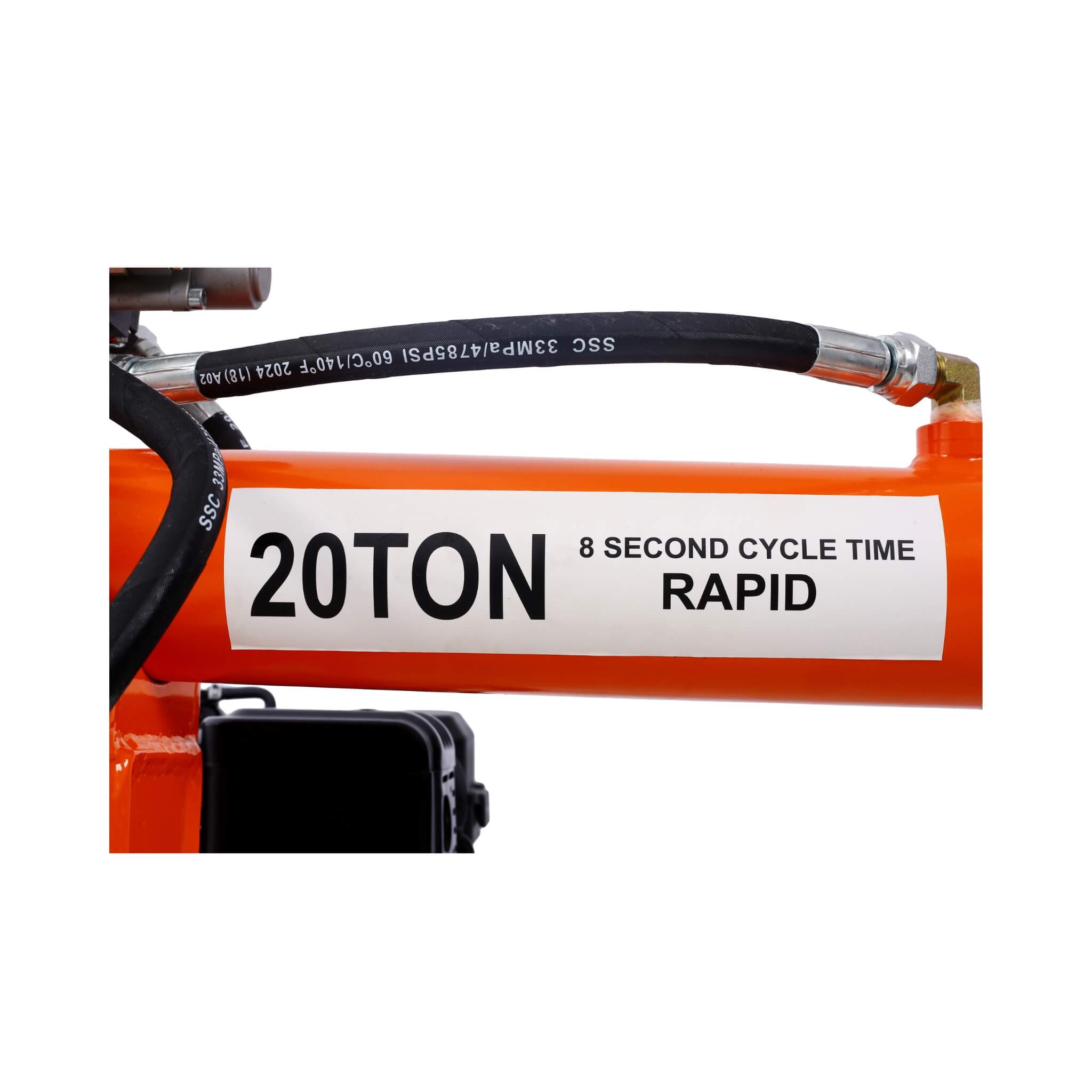 Heavy-Duty 20-Ton 7HP Portable Log Splitter With Auto-Return Hydraulic Ram (SAK15842) – SAKSBY WHOLESALE, view 7