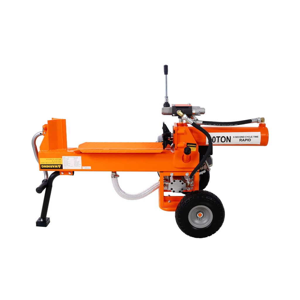 Heavy-Duty 20-Ton 7HP Portable Log Splitter With Auto-Return Hydraulic Ram (SAK15842) – SAKSBY WHOLESALE, view 4