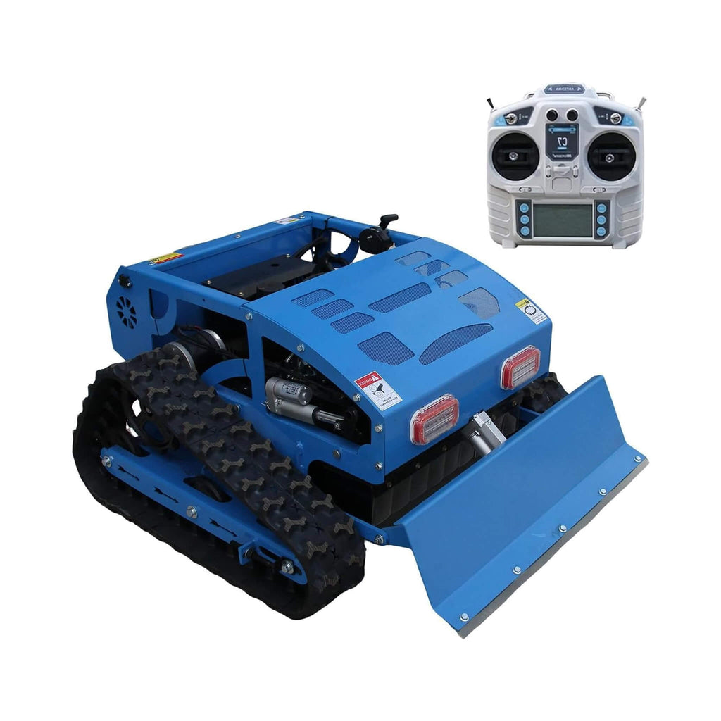 Heavy-Duty 21-Inch 9HP Commercial Remote-Controlled Robotic Lawn Mower With Tracks And Plow (SAK26583) – SAKSBY WHOLESALE, vi