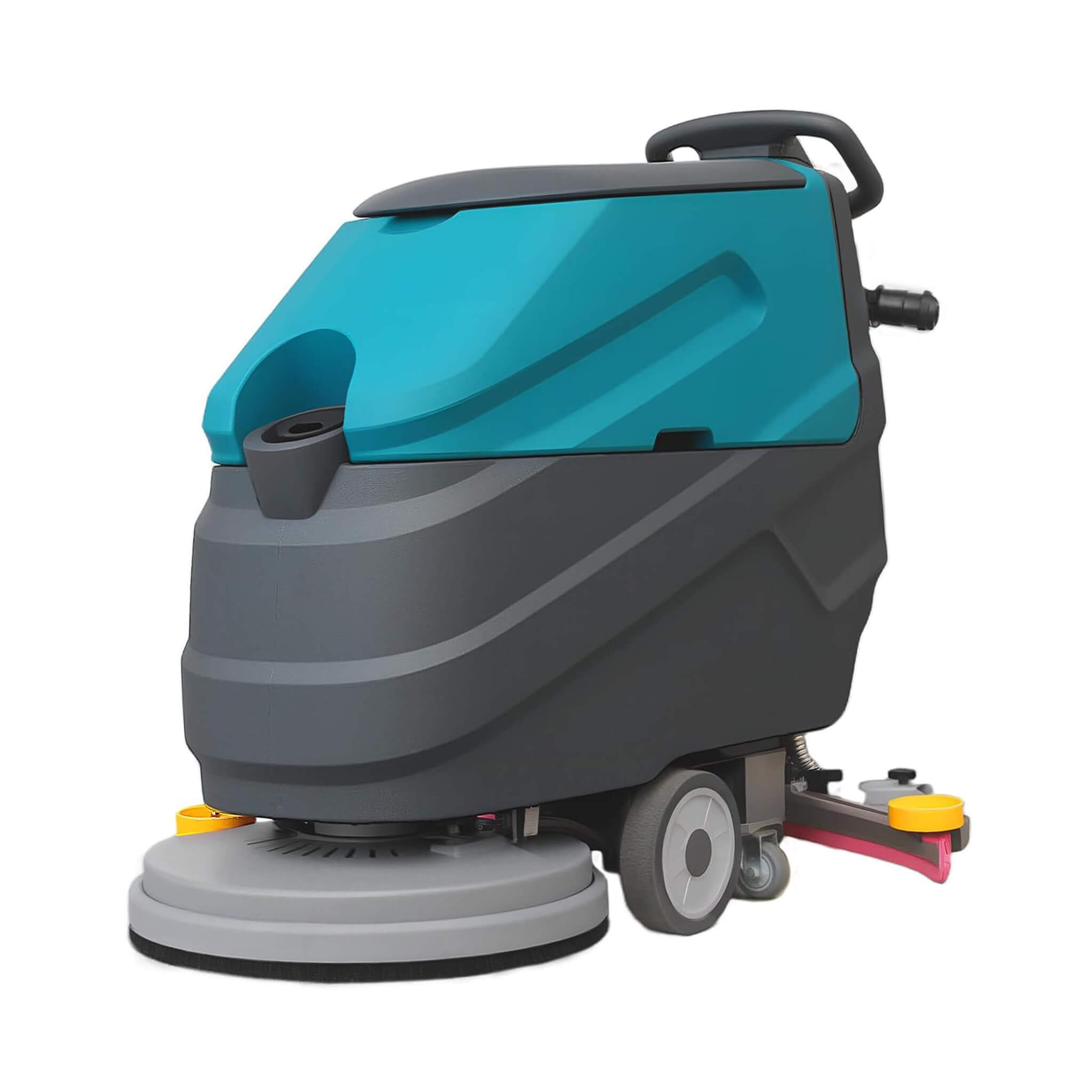 Heavy-Duty 22-Inch Industrial Walk-Behind Floor Scrubber With Squeegee Suction (SAK90834) – SAKSBY WHOLESALE