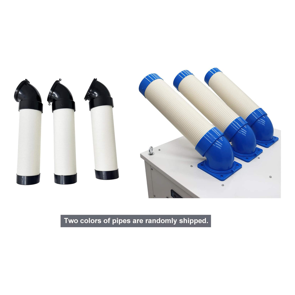Heavy-Duty 220V Portable 29K BTU Outdoor Industrial Spot Cooler Air Conditioner [No Plug] (SAK18736) – SAKSBY WHOLESALE, view