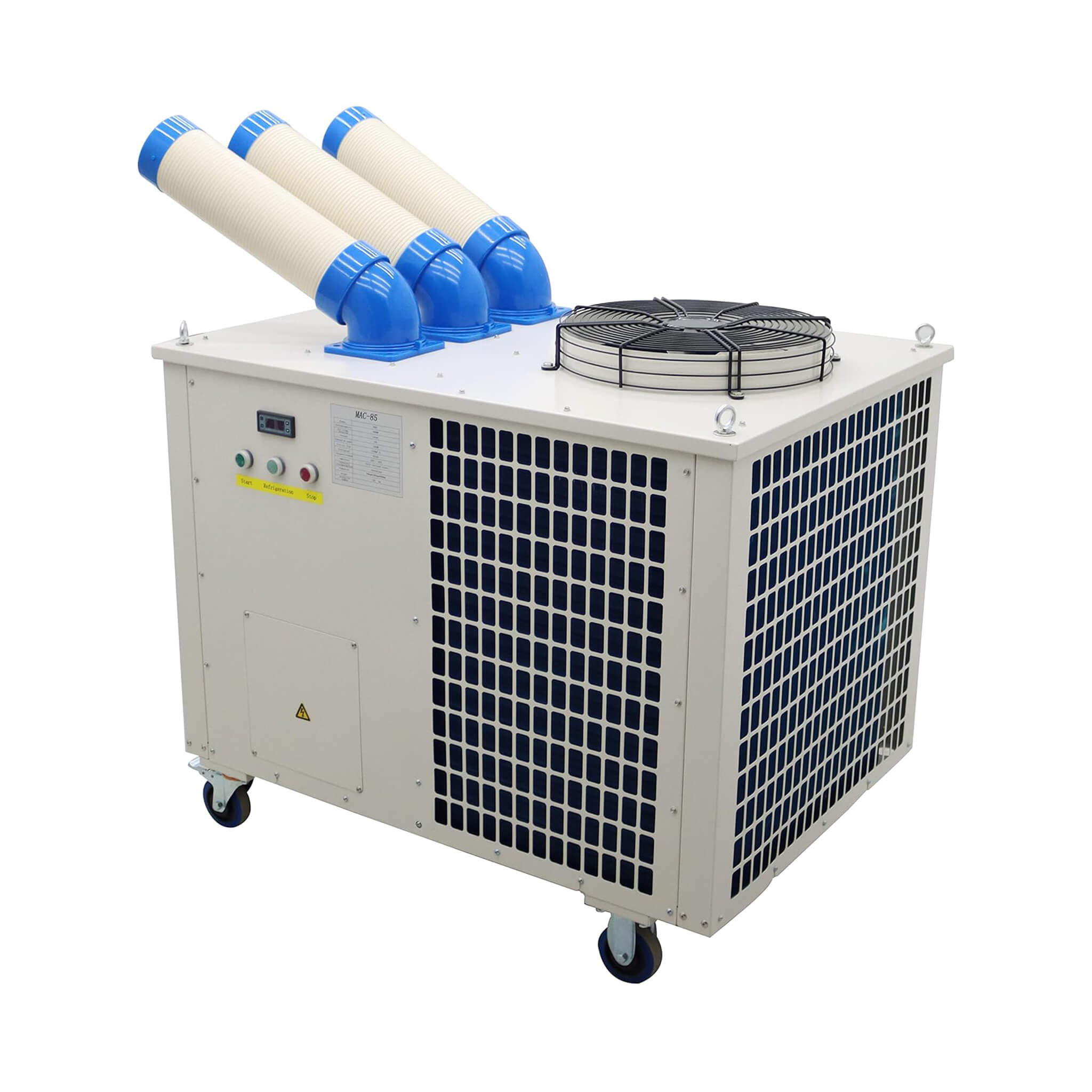 Heavy-Duty 220V Portable 29K BTU Outdoor Industrial Spot Cooler Air Conditioner [No Plug] (SAK18736) – SAKSBY WHOLESALE, view