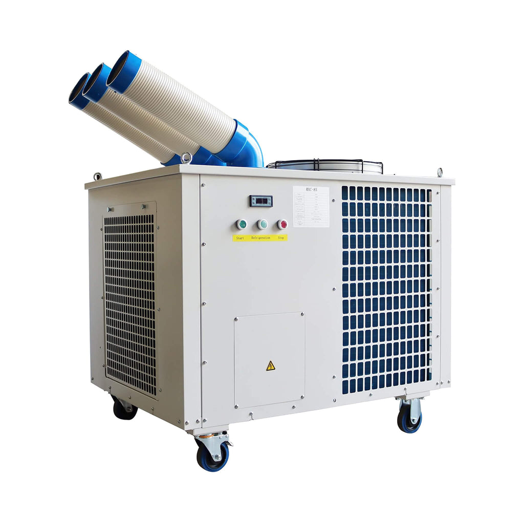 Heavy-Duty 220V Portable 29K BTU Outdoor Industrial Spot Cooler Air Conditioner [No Plug] (SAK18736) – SAKSBY WHOLESALE, view