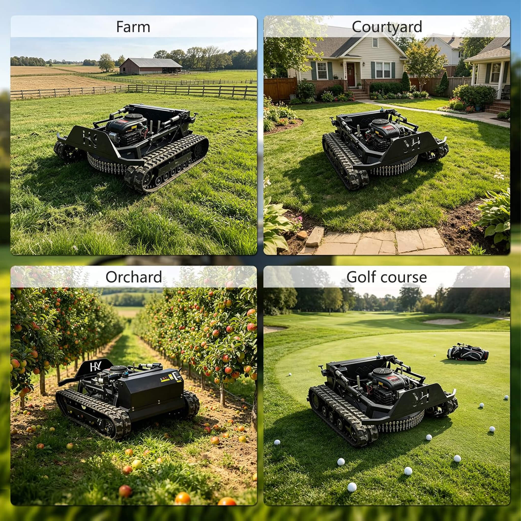 Heavy-Duty 23HP Remote-Controlled Track Mower With 35-Inch Deck (SAK62581) – SAKSBY WHOLESALE, view 8