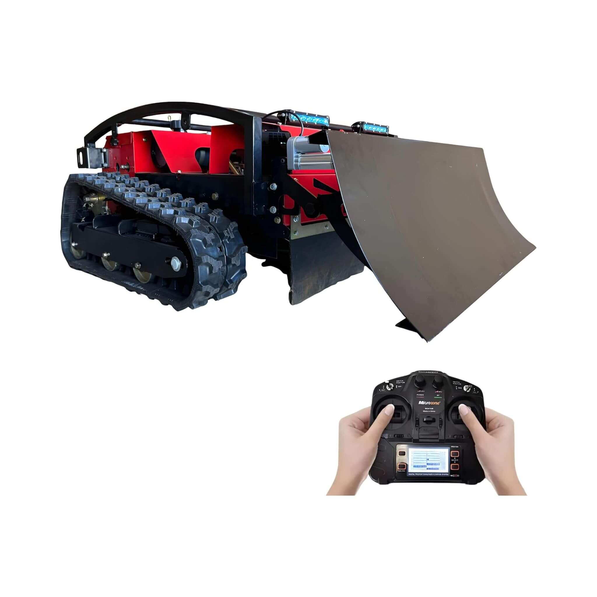 Heavy-Duty 24-Inch 9HP Commercial Remote-Controlled Lawn Mower With Snow Plow (SAK31078) – SAKSBY WHOLESALE, view 7