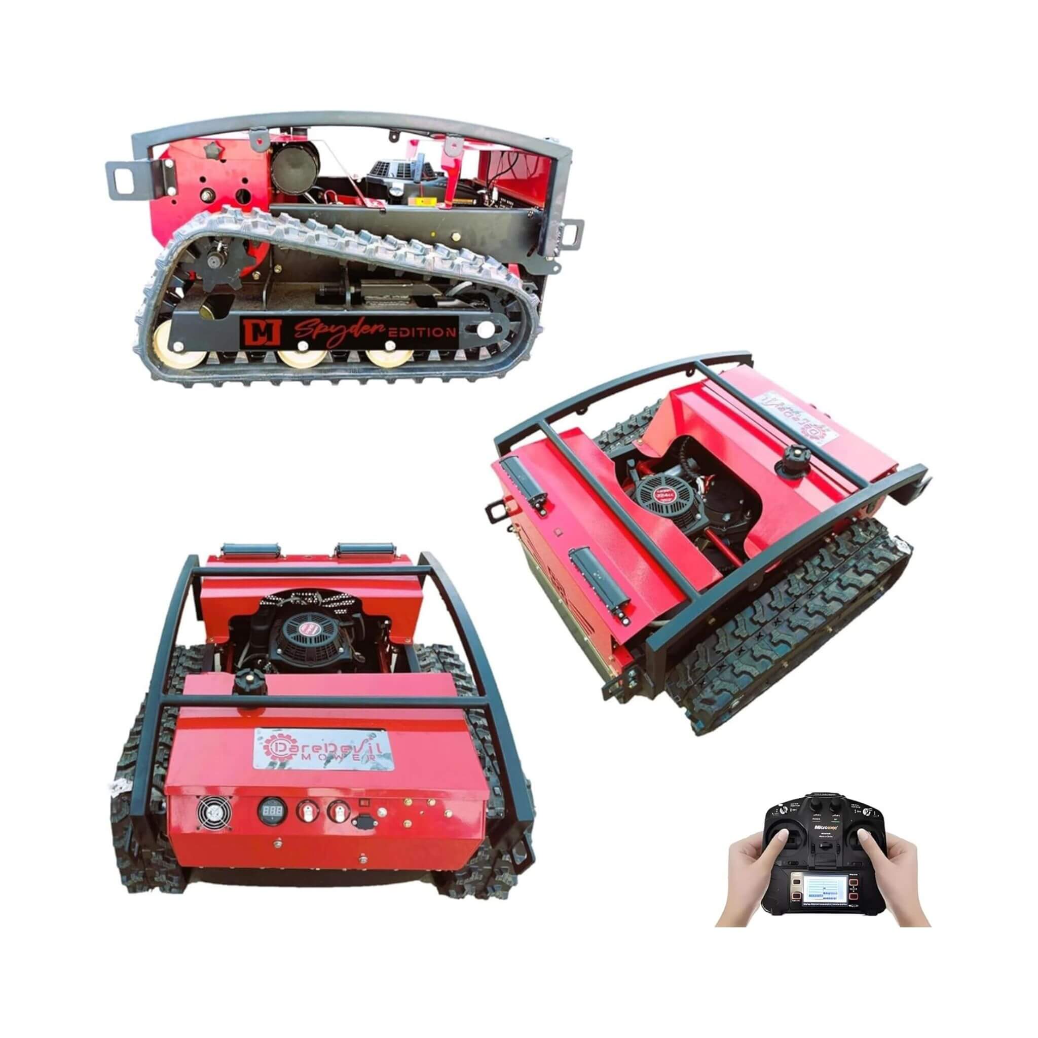 Heavy-Duty 24-Inch 9HP Commercial Remote-Controlled Lawn Mower With Snow Plow (SAK31078) – SAKSBY WHOLESALE, view 11