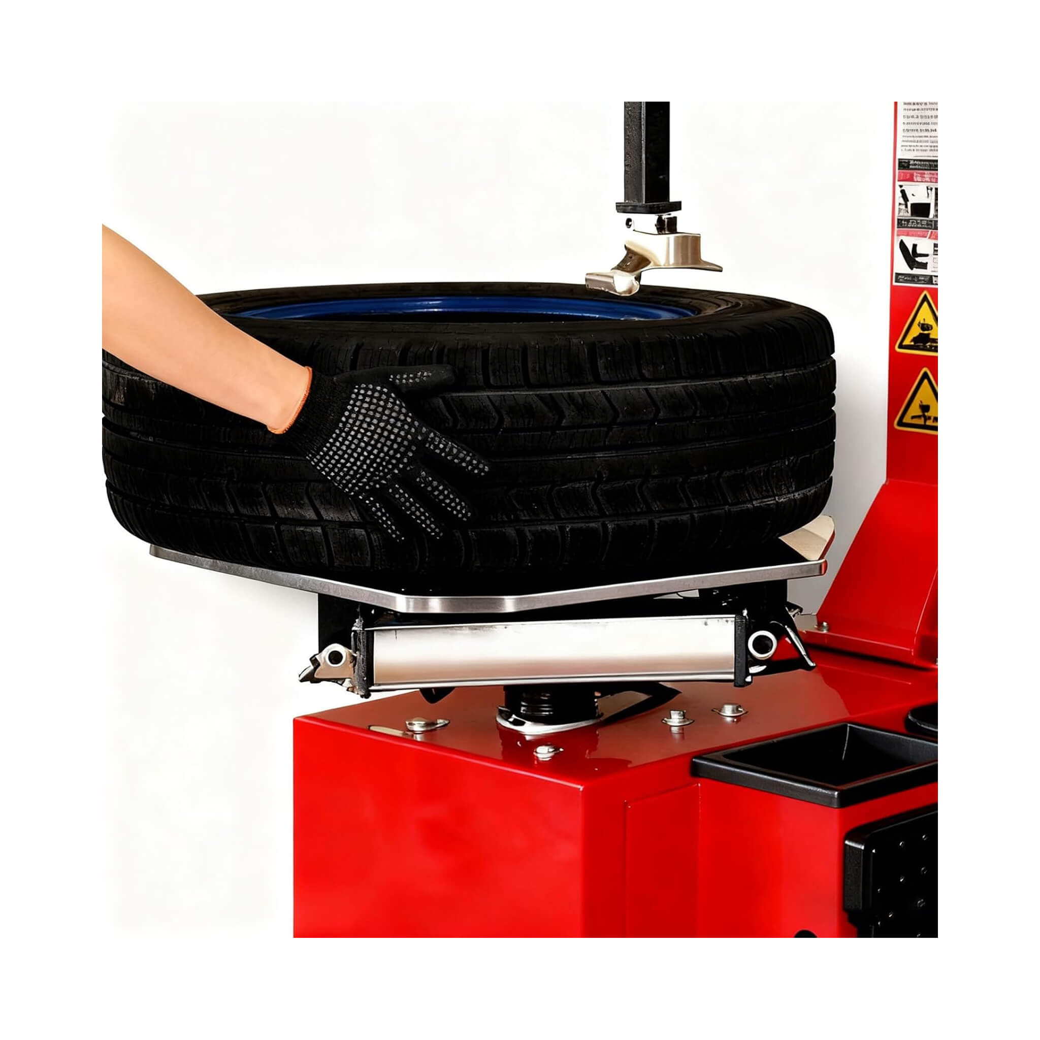 Heavy-Duty 24-Inch Industrial Semi-Automatic Tire Changer With Bead Blaster And Rim Clamp (SAK24697) – SAKSBY WHOLESALE, view