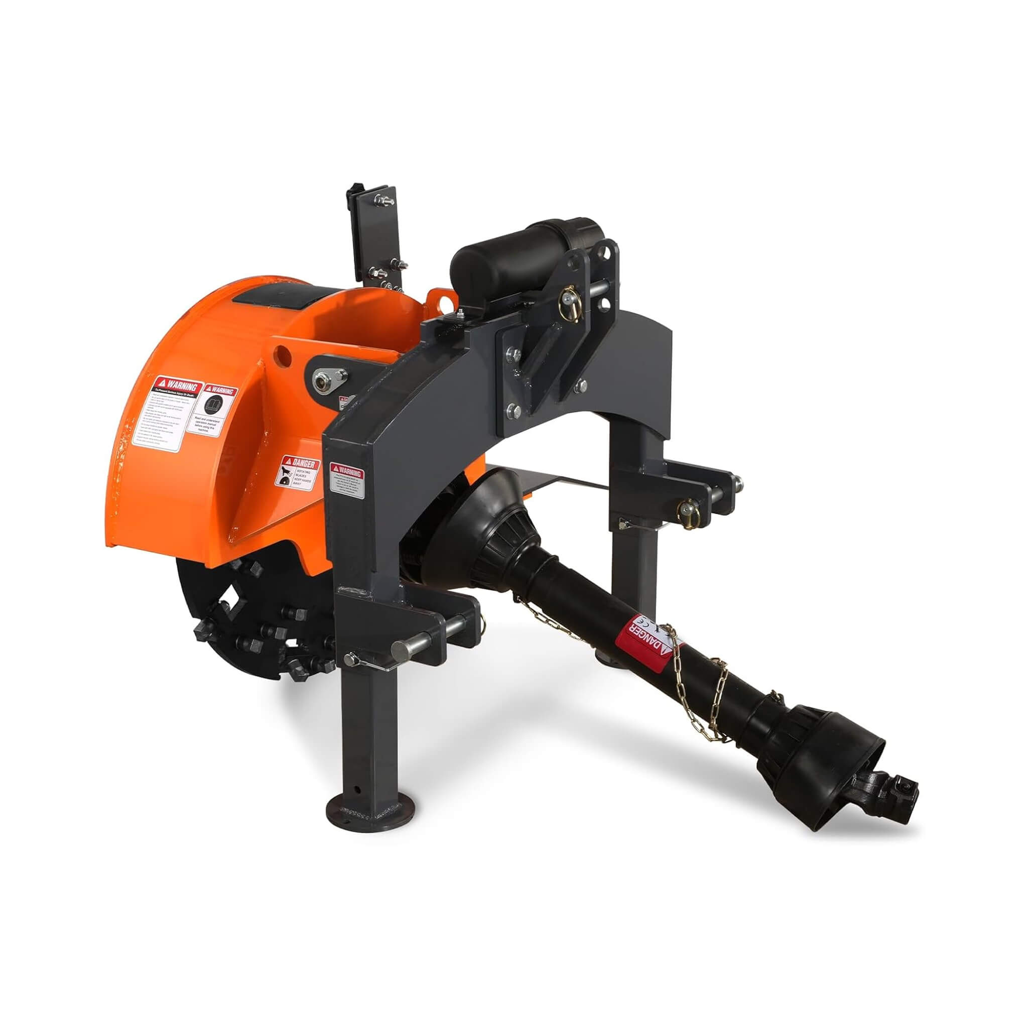 Heavy-Duty 3-Point PTO Powered Stump Root Grinder For 15-45HP Tractors [PTO Shaft Included] (SAK27940) – SAKSBY WHOLESALE, vi
