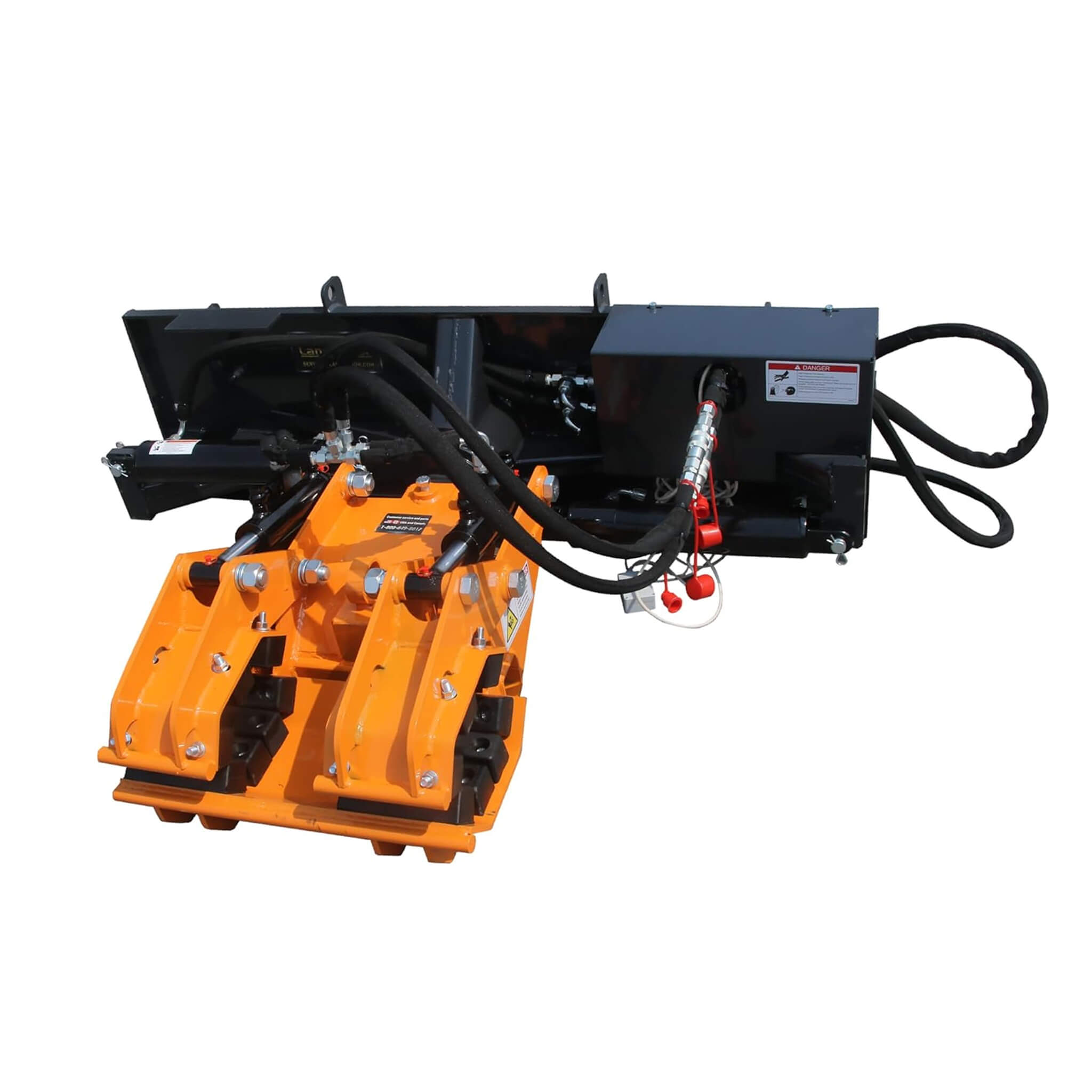 Heavy-Duty 32FT Double Pole Claw Dual Grapple Skid Steer Attachment (SAK25497) – SAKSBY WHOLESALE, view 4