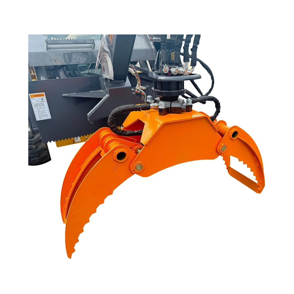 Heavy-Duty 360-Degree Rotating Log Grapple Skid Steer Attachment (SAK43867) – SAKSBY WHOLESALE, view 4