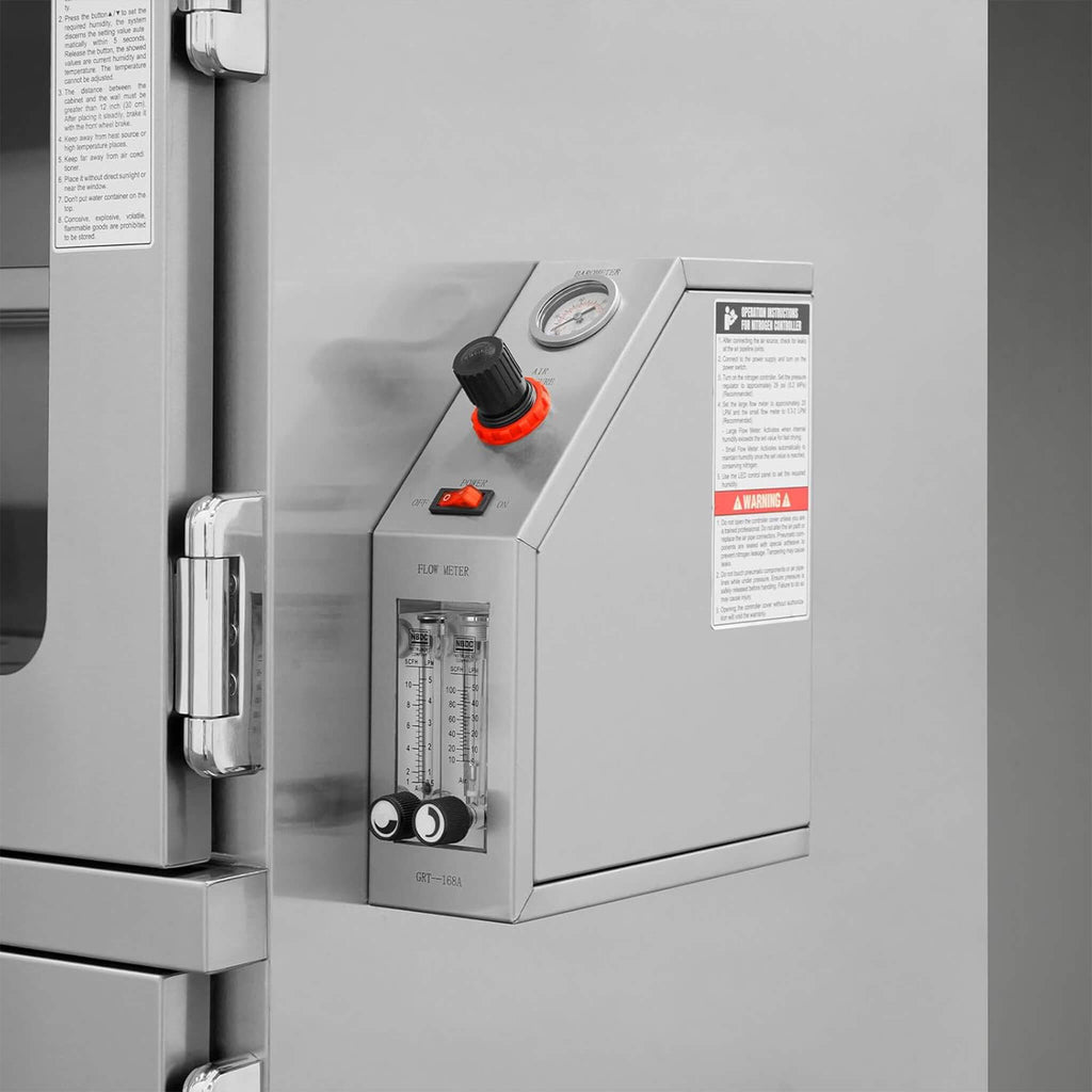 Heavy-Duty 377-Gallon Stainless Steel Nitrogen Dry Cabinet [1-60% RH] (SAK48625) – SAKSBY WHOLESALE, view 8