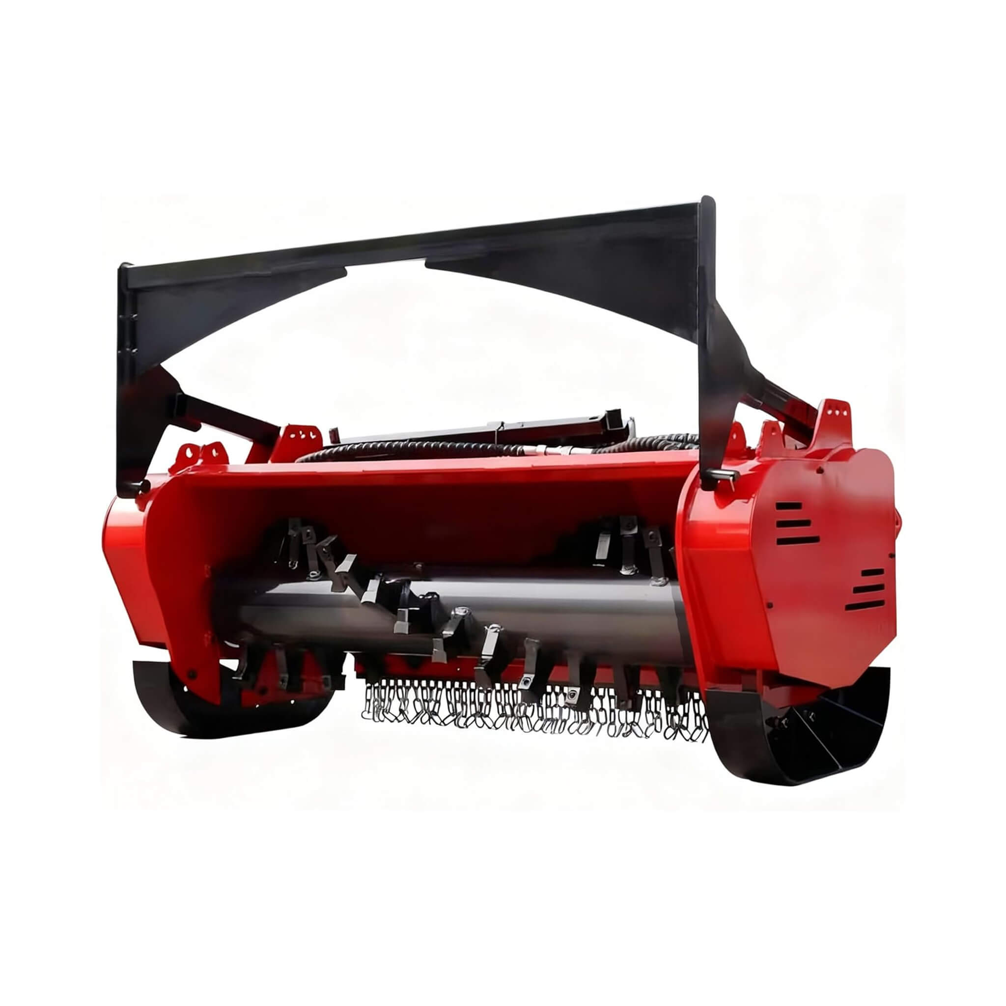 Heavy-Duty 46-Inch Drum Forestry Skid Steer Mulcher Attachment (SAK30495) – SAKSBY WHOLESALE, view 3