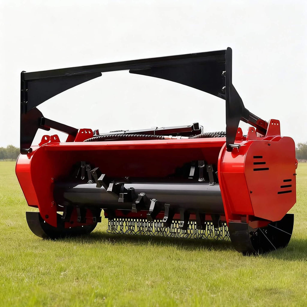 Heavy-Duty 46-Inch Drum Forestry Skid Steer Mulcher Attachment (SAK30495) – SAKSBY WHOLESALE, view 8