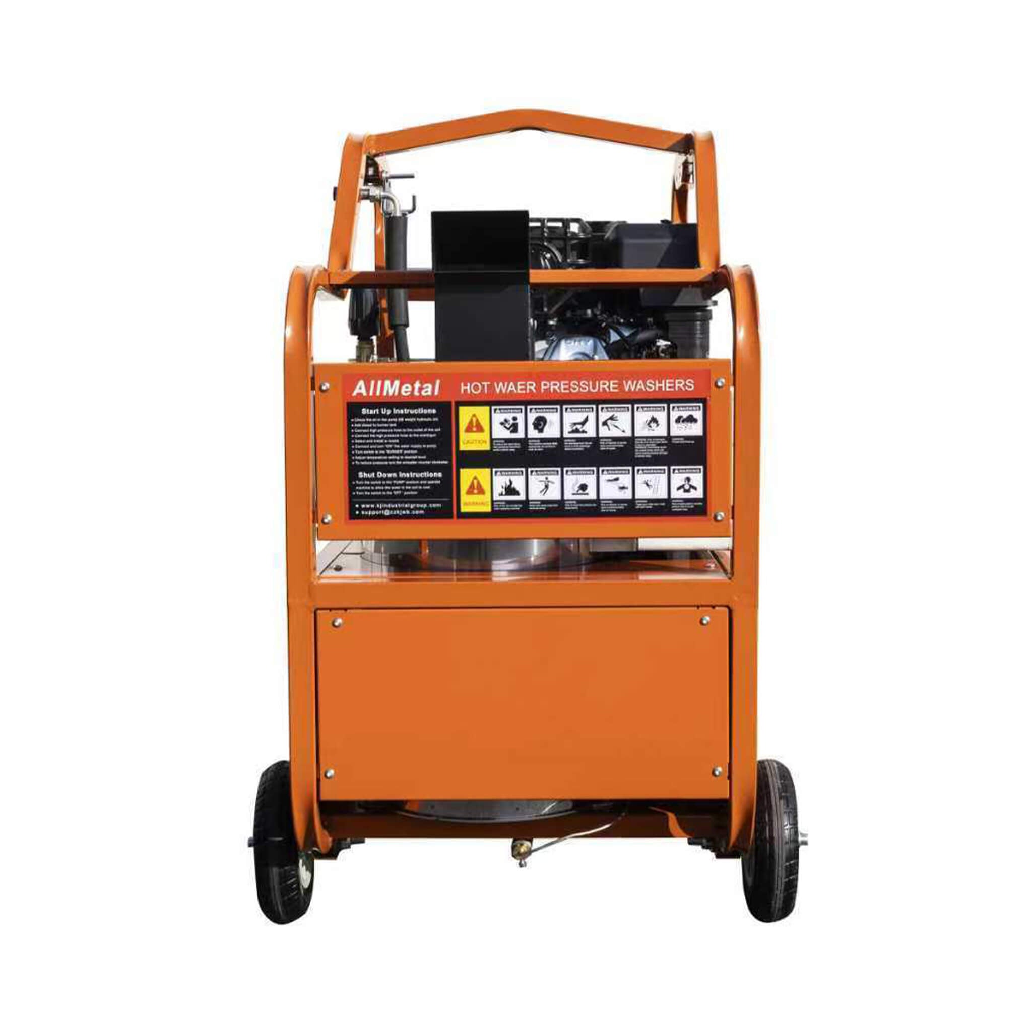 Heavy-Duty 4GPM 4000PSI Commercial Portable Hot Water Pressure Power Washer (SAK26013) – SAKSBY WHOLESALE, view 8