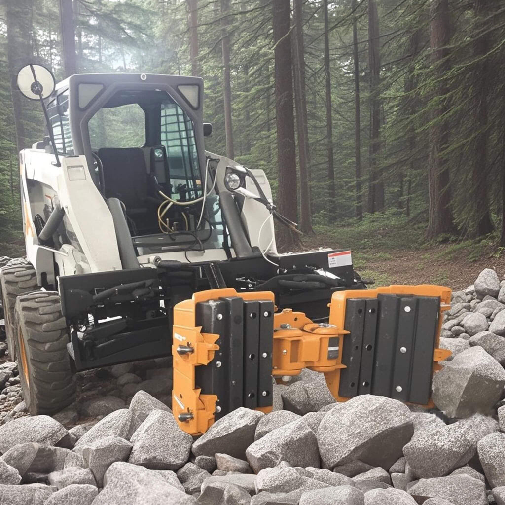 Heavy-Duty 5-Finger Rotating Rock And Tree Grapple Skid Steer Attachment (SAK39516) – SAKSBY WHOLESALE, view 4