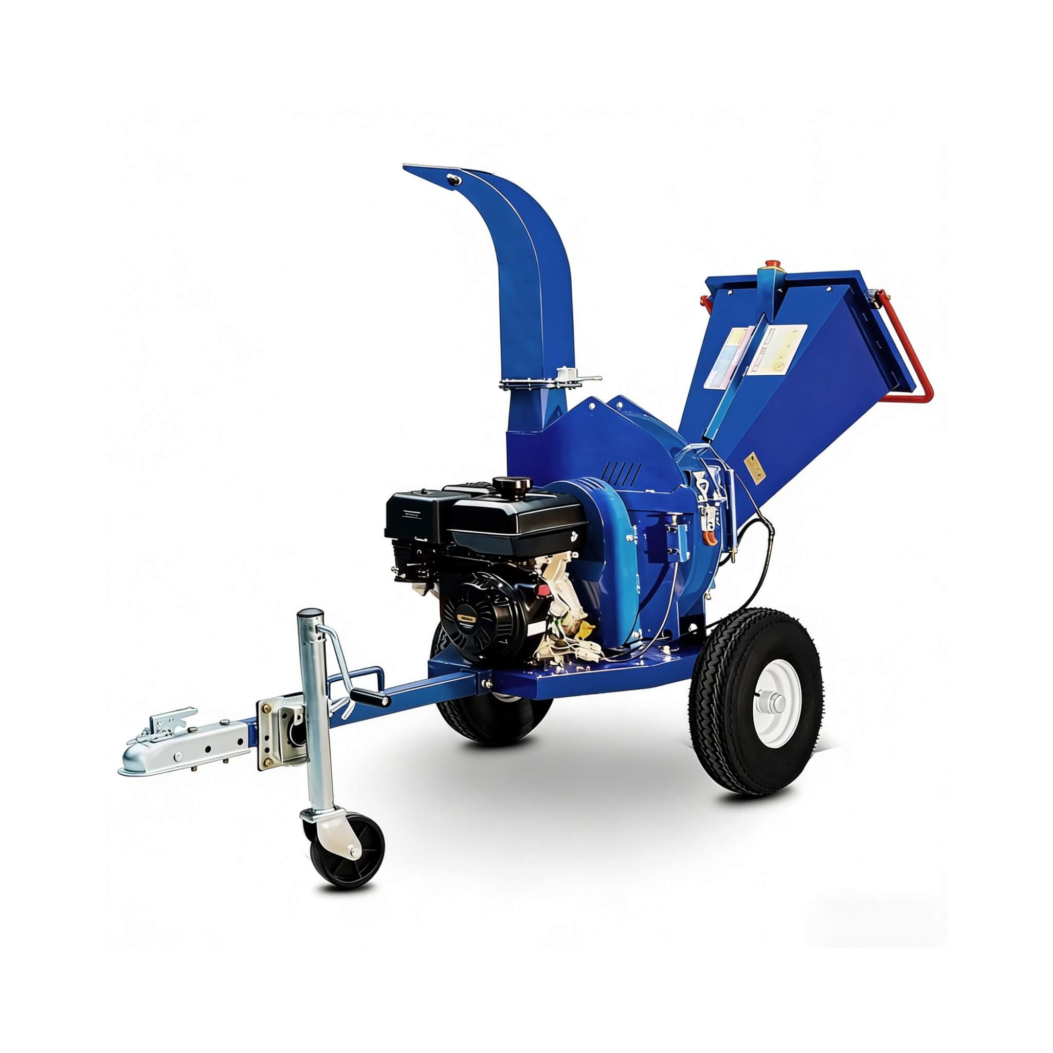 Heavy-Duty 5-Inch 15HP 420CC Gas Towable Disc Wood Chipper Shredder With Recoil Start (SAK51947) – SAKSBY WHOLESALE, view 9