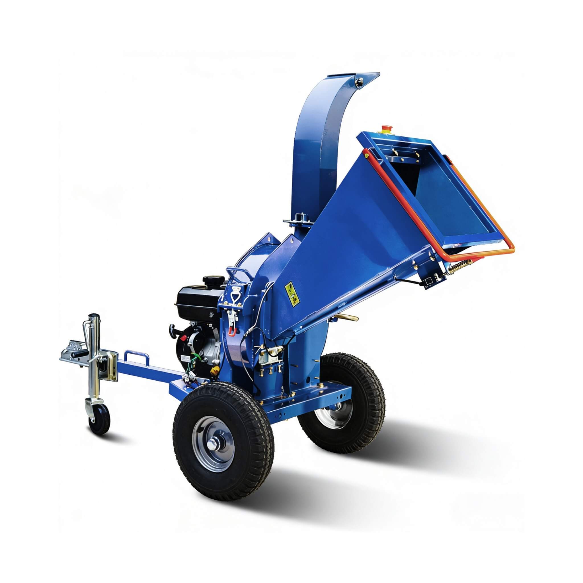 Heavy-Duty 5-Inch 15HP 420CC Gas Towable Disc Wood Chipper Shredder With Recoil Start (SAK51947) – SAKSBY WHOLESALE, view 5