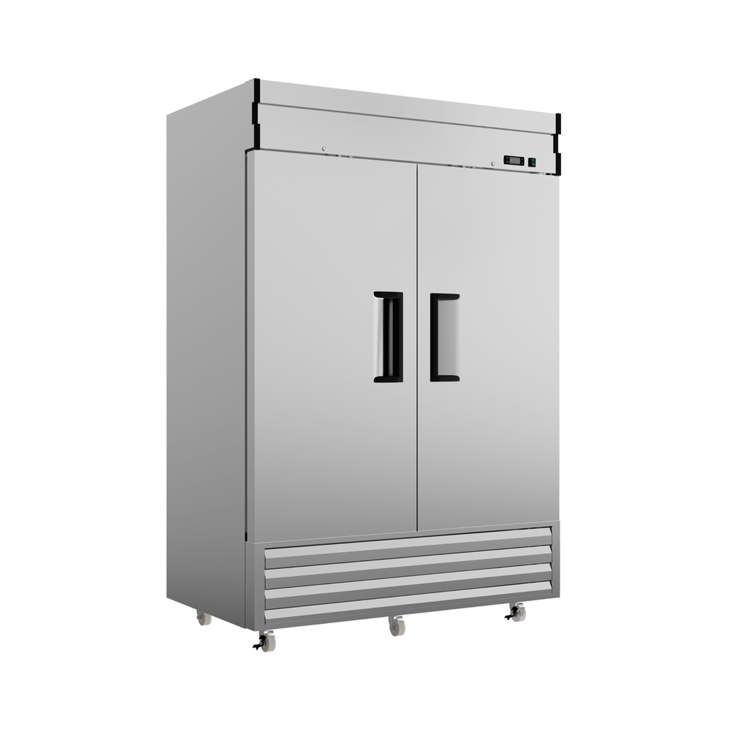 Heavy-Duty 54-Inch 2-Door Stainless Steel Commercial Freezer With OmniSmart Temperature Control (SAK91765) – SAKSBY WHOLESALE
