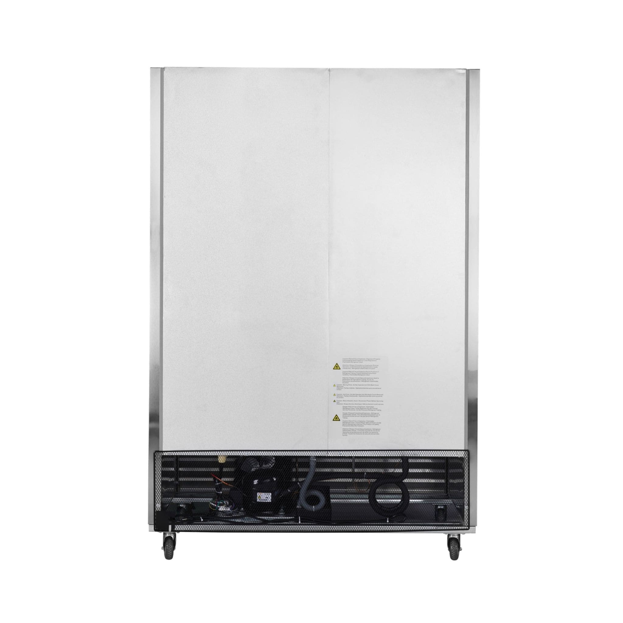 Heavy-Duty 54-Inch Stainless Steel 2-Door Reach-In Upright Commercial Freezer (SAK66598) – SAKSBY WHOLESALE, view 9