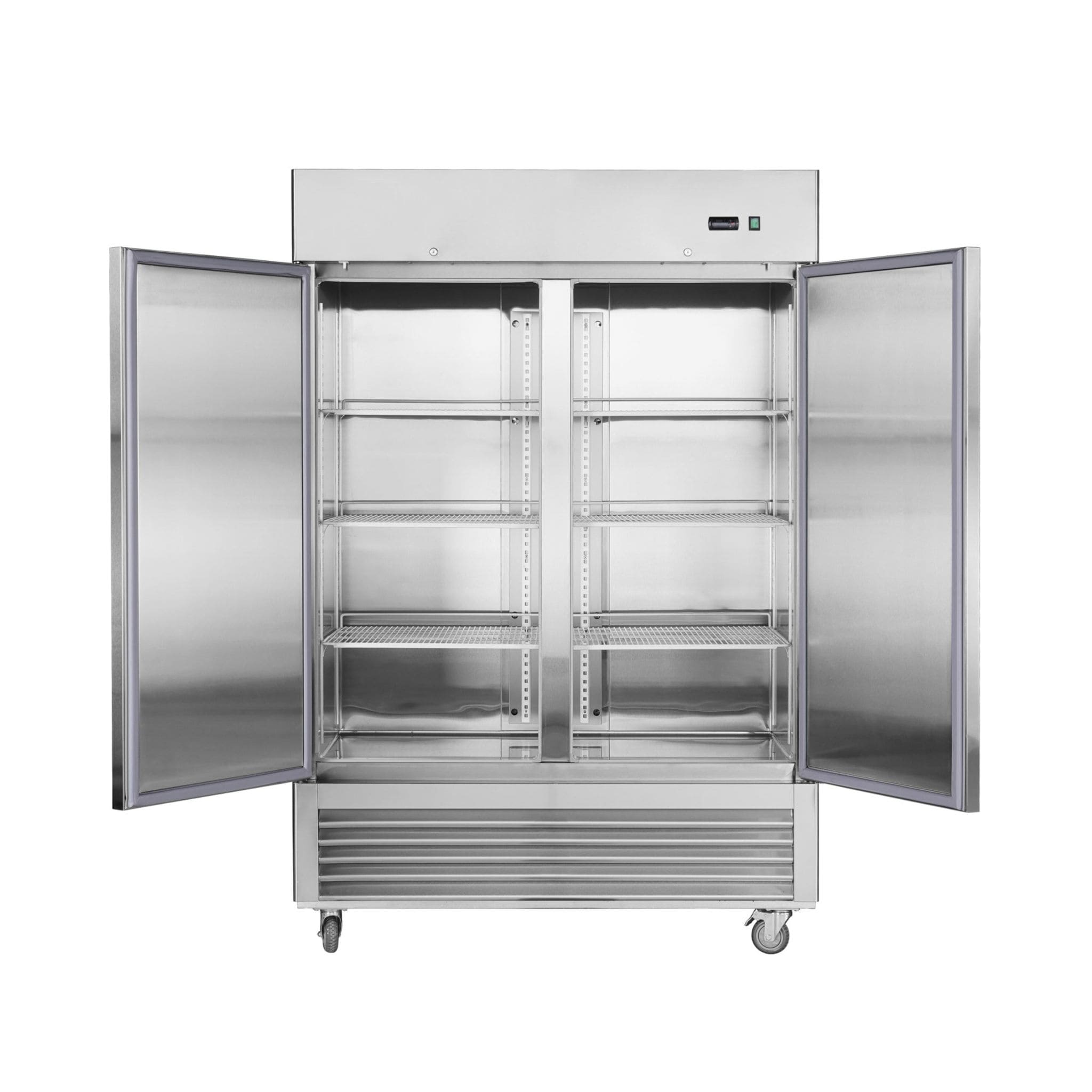 Heavy-Duty 54-Inch Stainless Steel 2-Door Reach-In Upright Commercial Freezer (SAK66598) – SAKSBY WHOLESALE, view 7