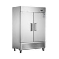 Heavy-Duty 54-Inch Stainless Steel 2-Door Reach-In Upright Commercial Freezer (SAK66598) – SAKSBY WHOLESALE