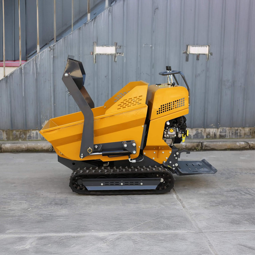 Heavy-Duty 6.5HP 1100LBS Tracked Hydraulic Dumper With Shovel (SAK62780) – SAKSBY WHOLESALE, view 3