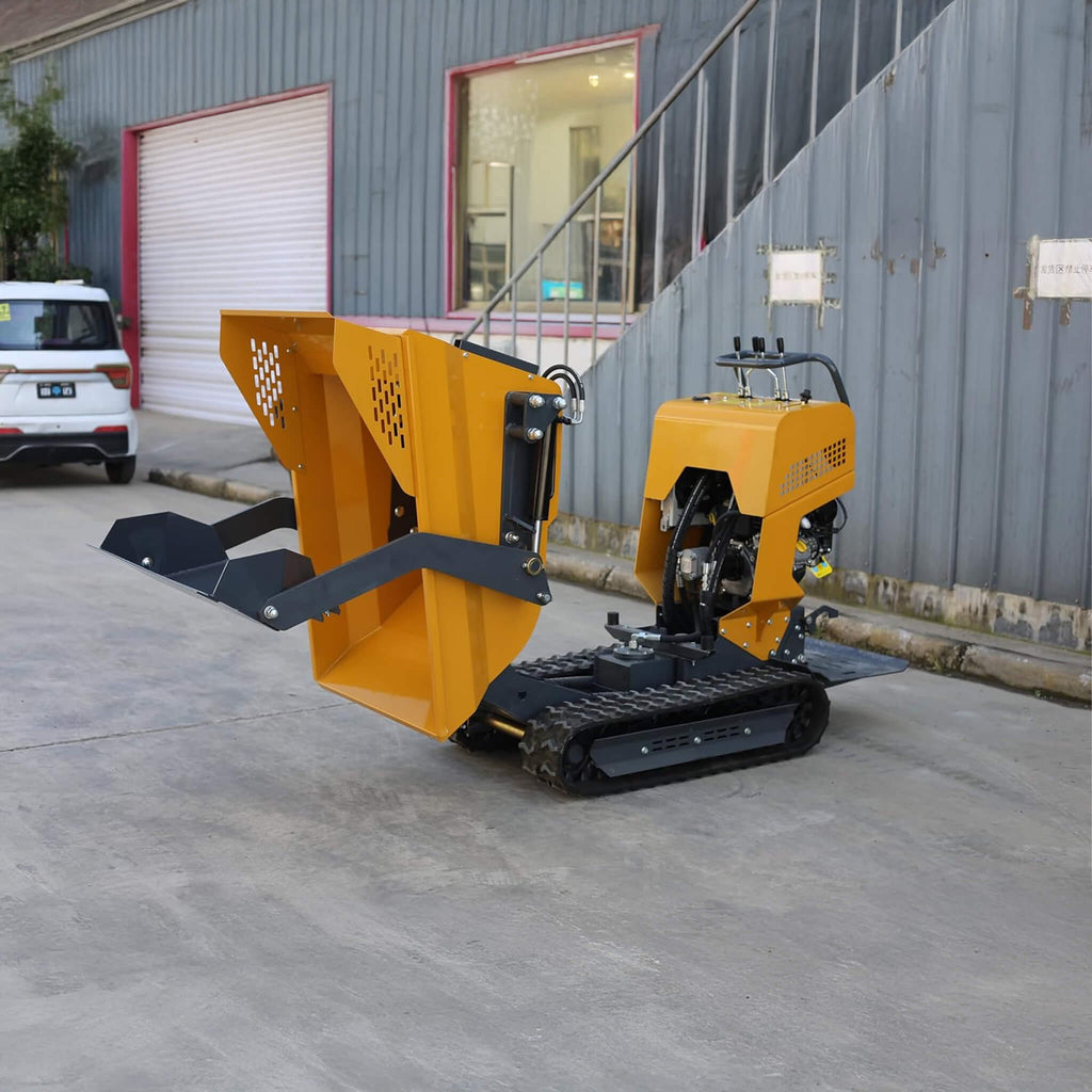 Heavy-Duty 6.5HP 1100LBS Tracked Hydraulic Dumper With Shovel (SAK62780) – SAKSBY WHOLESALE, view 7