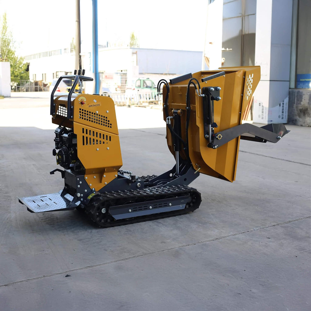 Heavy-Duty 6.5HP 1100LBS Tracked Hydraulic Dumper With Shovel (SAK62780) – SAKSBY WHOLESALE, view 9