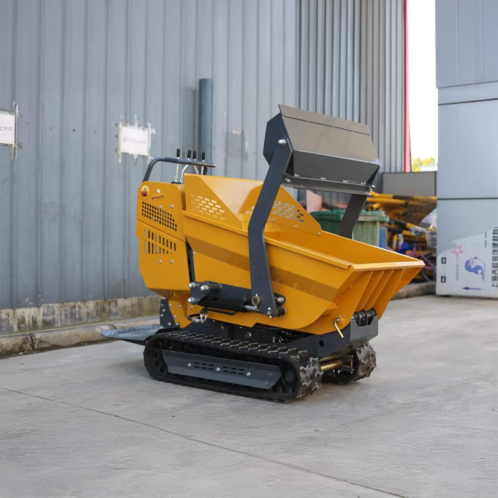 Heavy-Duty 6.5HP 1100LBS Tracked Hydraulic Dumper With Shovel (SAK62780) – SAKSBY WHOLESALE, view 11