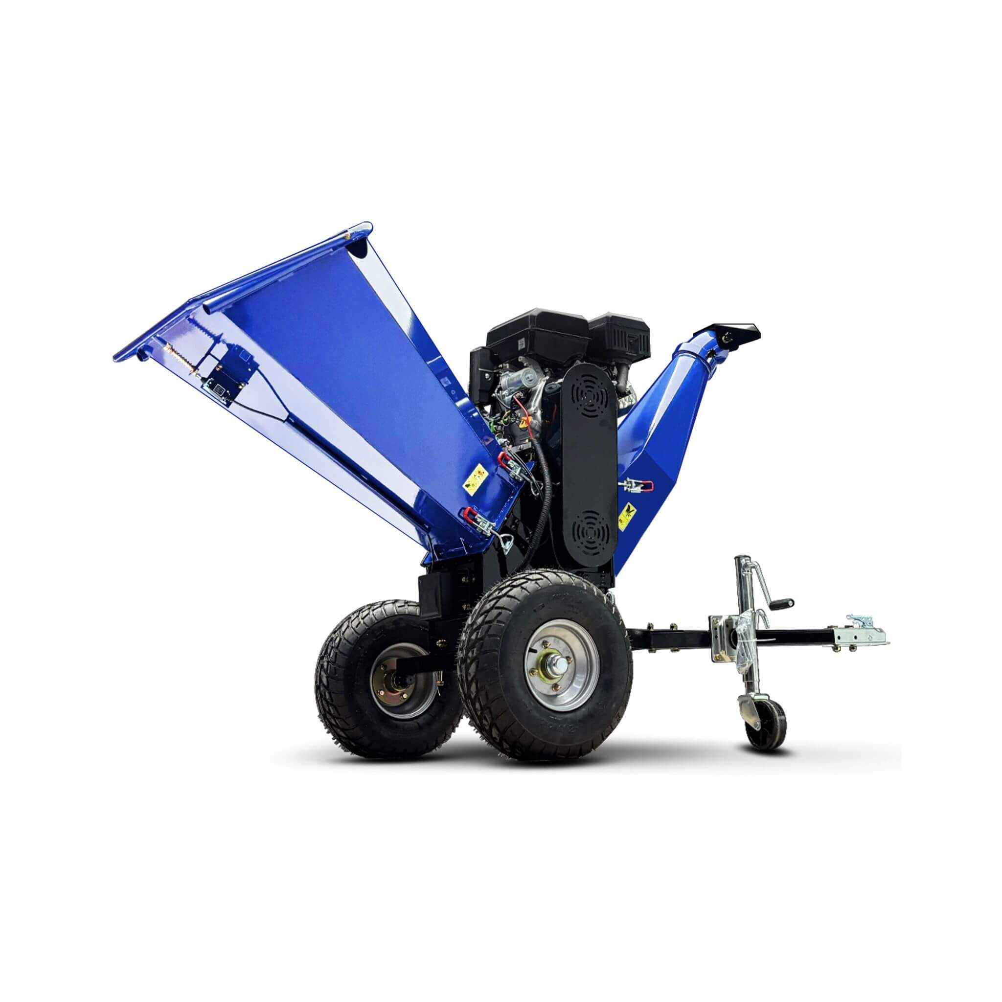 Heavy-Duty 6-Inch 15HP 420CC Towable Gas Drum Wood Chipper Shredder With Electric Start (SAK50896) – SAKSBY WHOLESALE, view 6