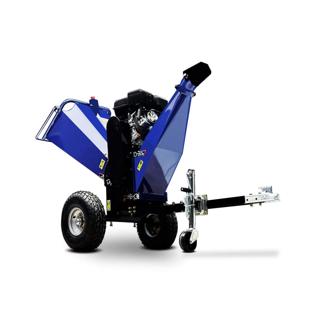 Heavy-Duty 6-Inch 15HP 420CC Towable Gas Drum Wood Chipper Shredder With Electric Start (SAK50896) – SAKSBY WHOLESALE, view 8