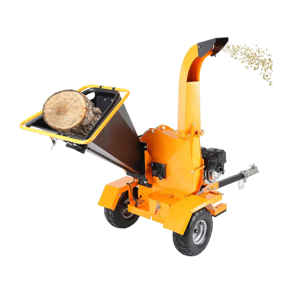 Heavy-Duty 6-Inch 420CC 15HP Towable Gas Wood Chipper Shredder (SAK84602) – SAKSBY WHOLESALE, view 6