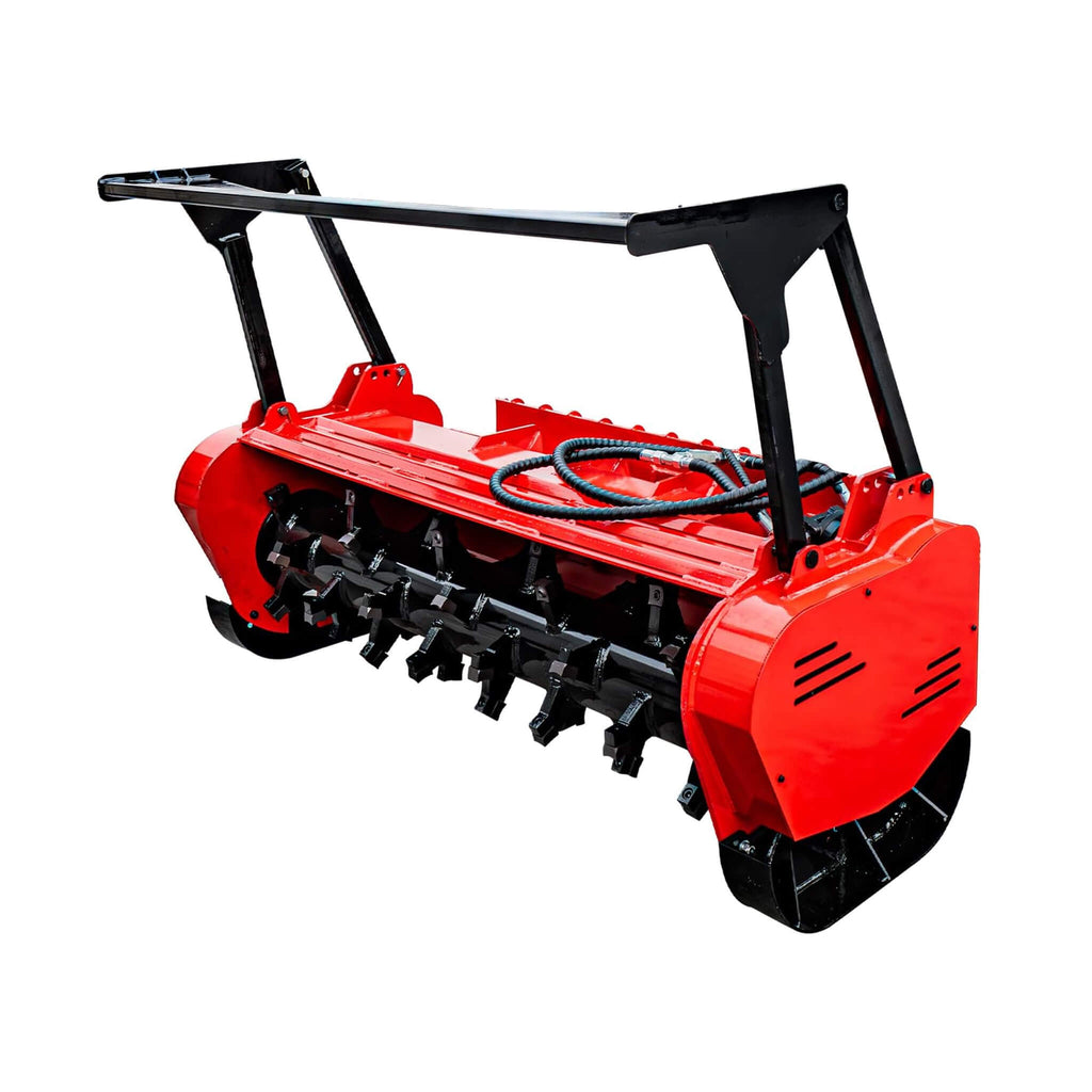 Heavy-Duty 60-Inch Hydraulic Forestry Mulcher Skid Steer Loader Attachment (SAK50792) – SAKSBY WHOLESALE, view 3
