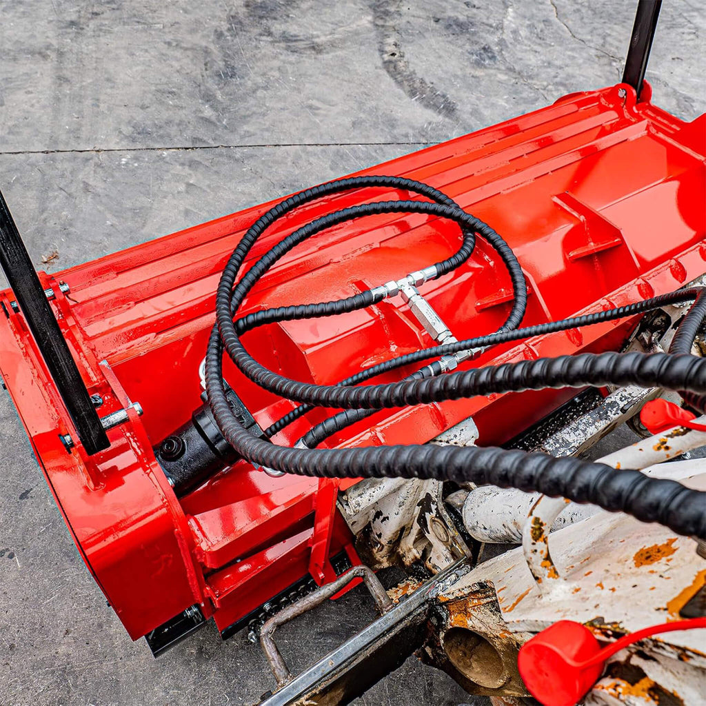 Heavy-Duty 60-Inch Hydraulic Forestry Mulcher Skid Steer Loader Attachment (SAK50792) – SAKSBY WHOLESALE, view 7