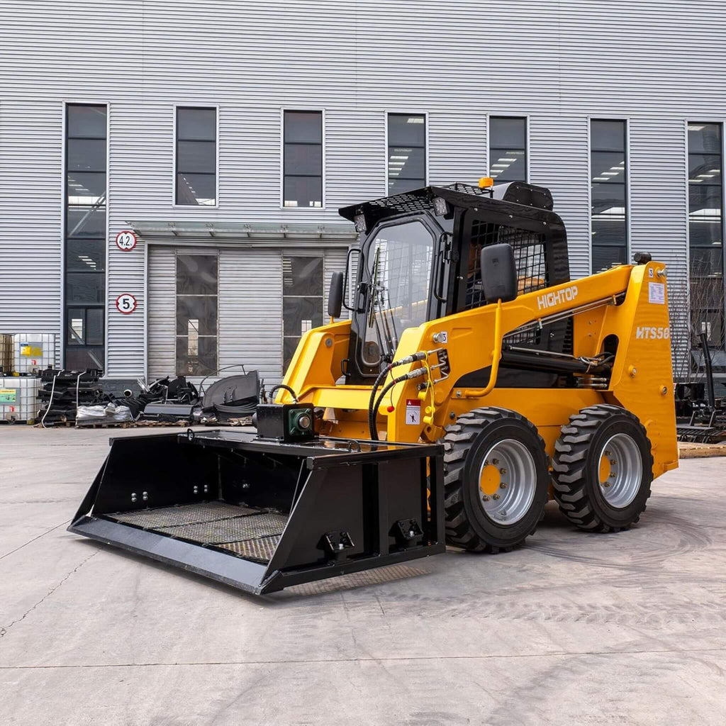 Heavy-Duty 60-Inch Topsoil Screening Skid Steer Bucket Attachment (SAK10294) – SAKSBY WHOLESALE, view 3