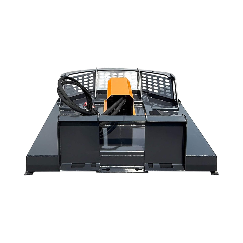 Heavy-Duty 66-Inch Open Front Deck Skid Steer Brush Cutter Attachment With 3 Steel Blades (SAK53108) – SAKSBY WHOLESALE, view