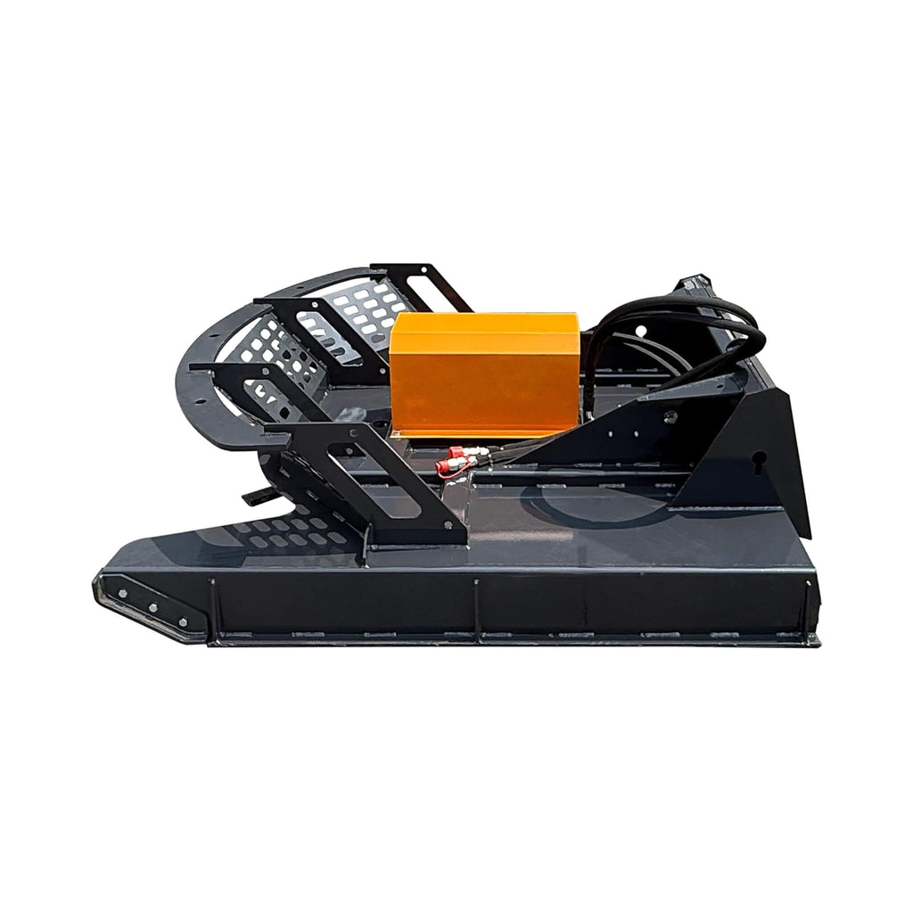 Heavy-Duty 66-Inch Open Front Deck Skid Steer Brush Cutter Attachment With 3 Steel Blades (SAK53108) – SAKSBY WHOLESALE, view