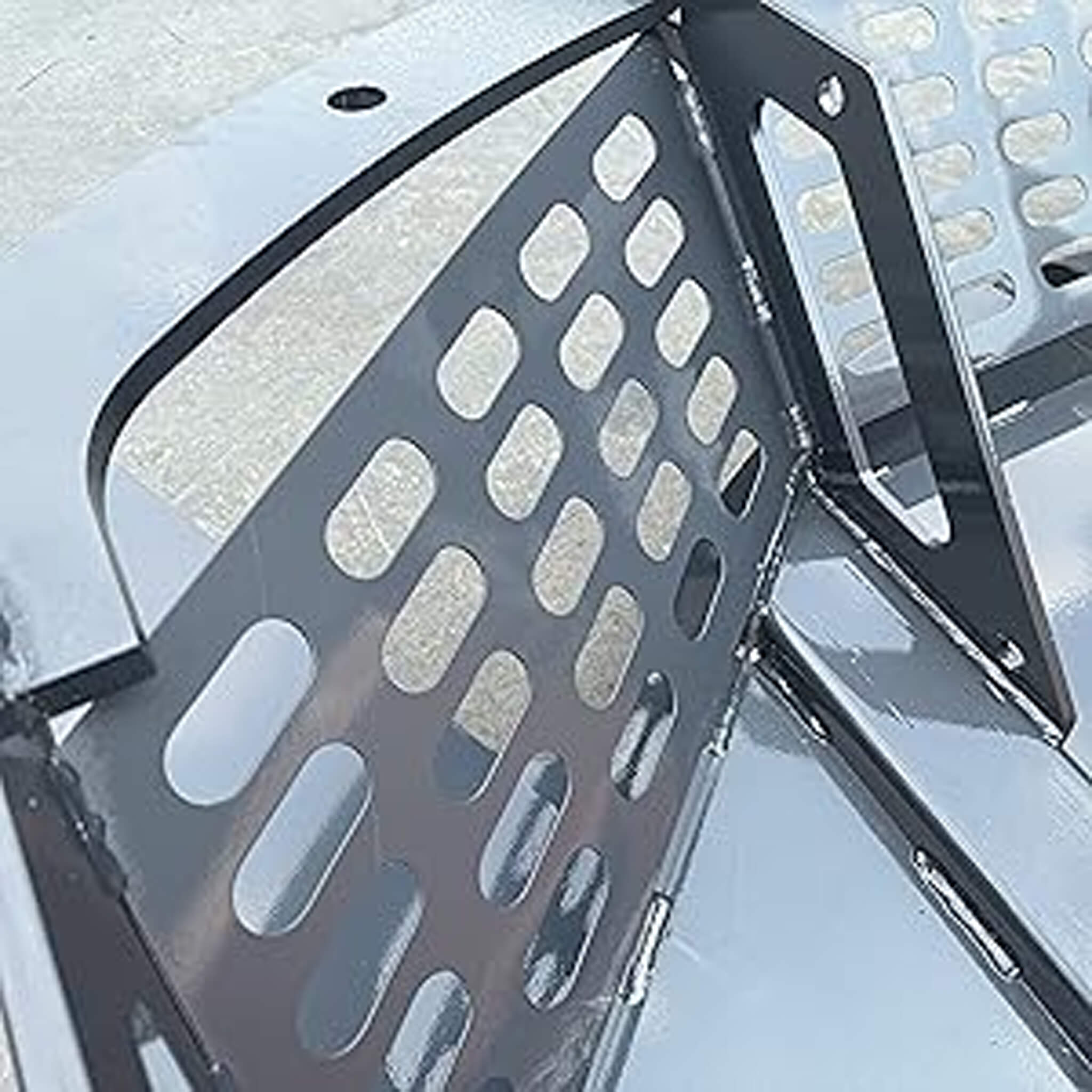 Heavy-Duty 66-Inch Open Front Deck Skid Steer Brush Cutter Attachment With 3 Steel Blades (SAK53108) – SAKSBY WHOLESALE, view