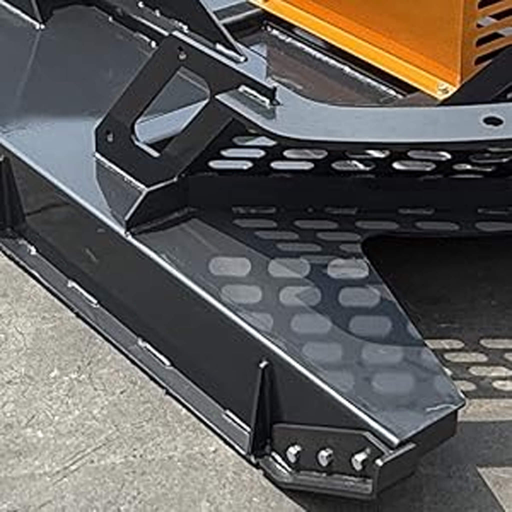 Heavy-Duty 66-Inch Open Front Deck Skid Steer Brush Cutter Attachment With 3 Steel Blades (SAK53108) – SAKSBY WHOLESALE, view