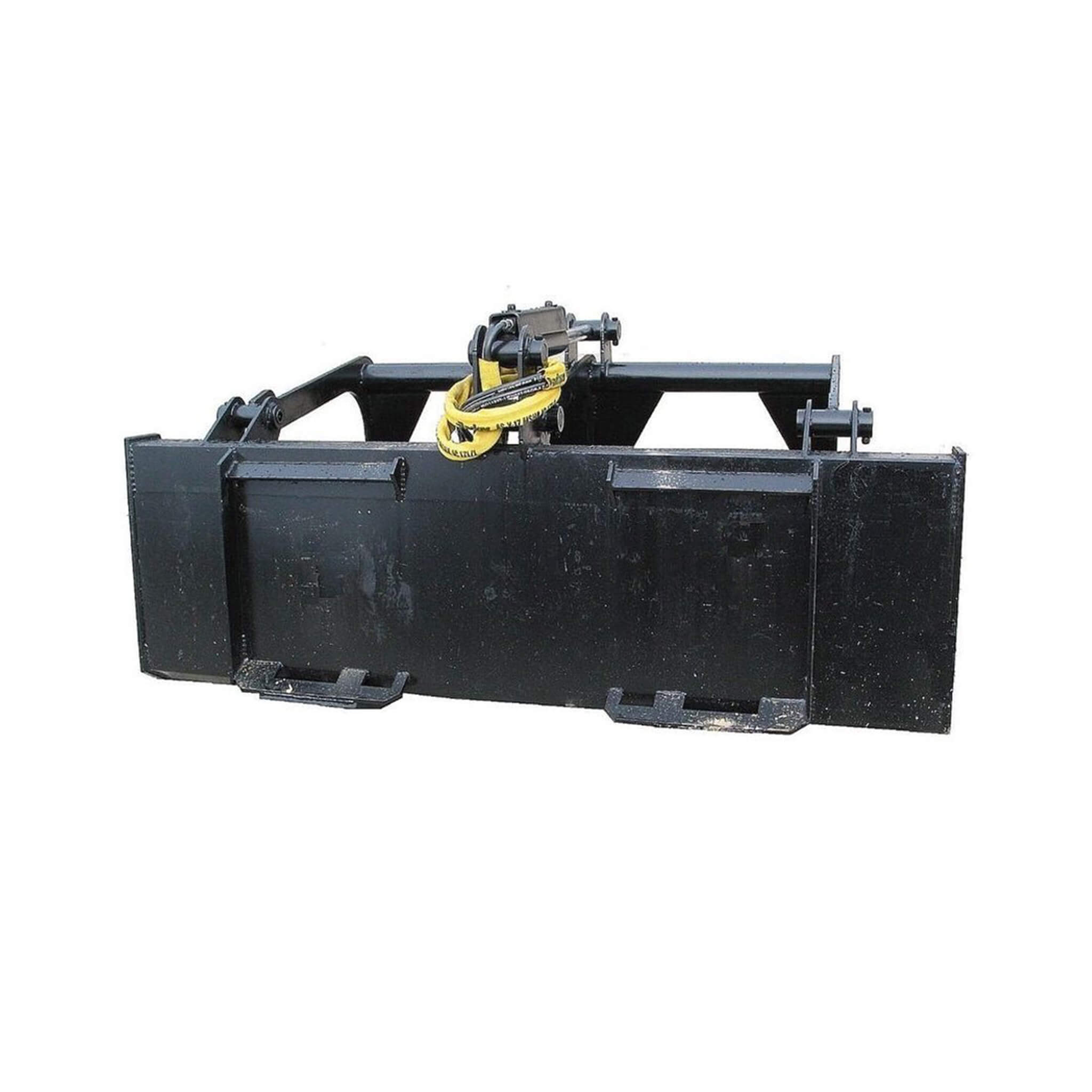 Heavy-Duty 66-Inch Rock Grapple Bucket Tractor Attachment With Tongs (SAK41697) – SAKSBY WHOLESALE, view 4