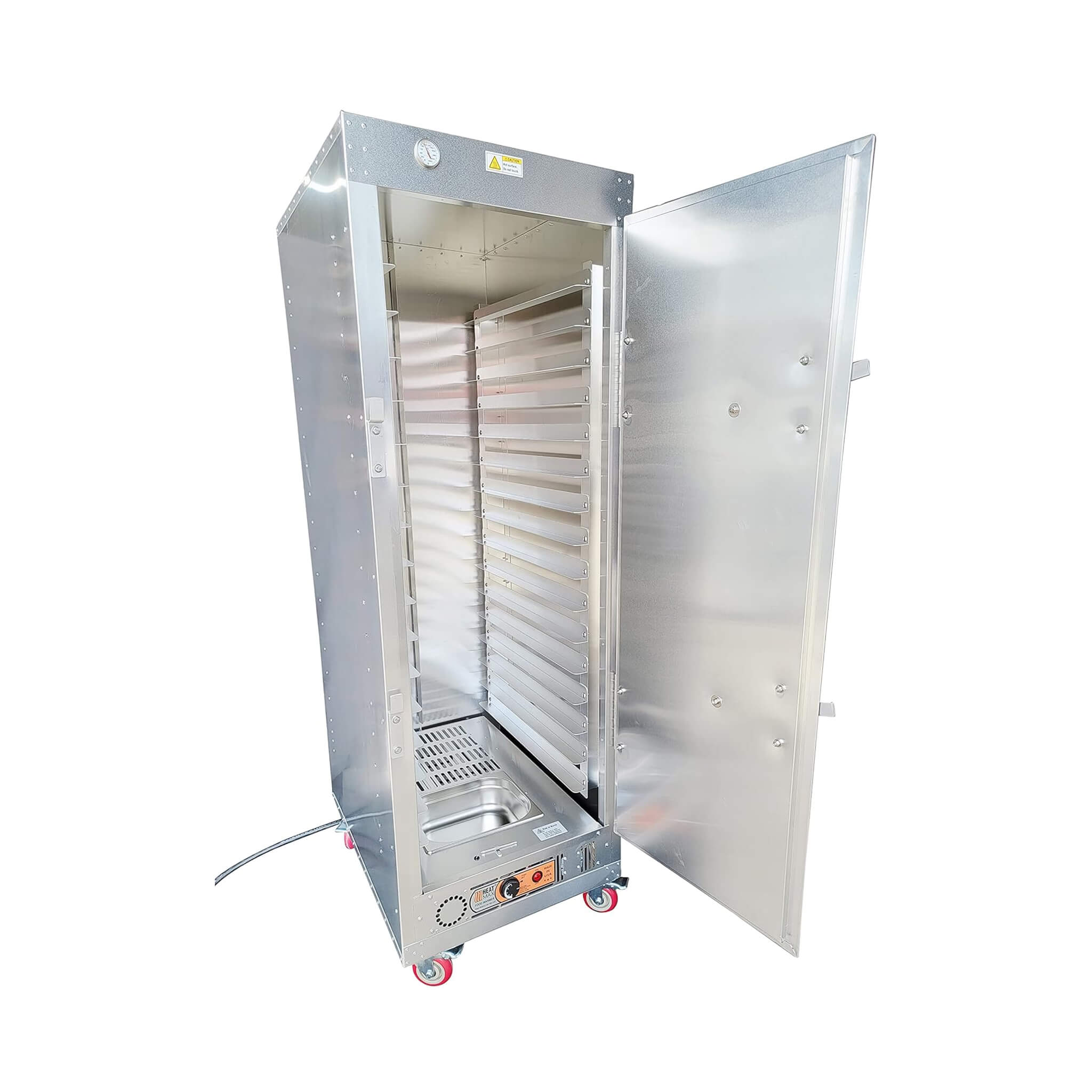 Heavy-Duty 6FT Fully-Insulated Commercial Food Warmer Holding Cabinet For Full Size Sheet Pans [Trays Not Included] (SAK75190