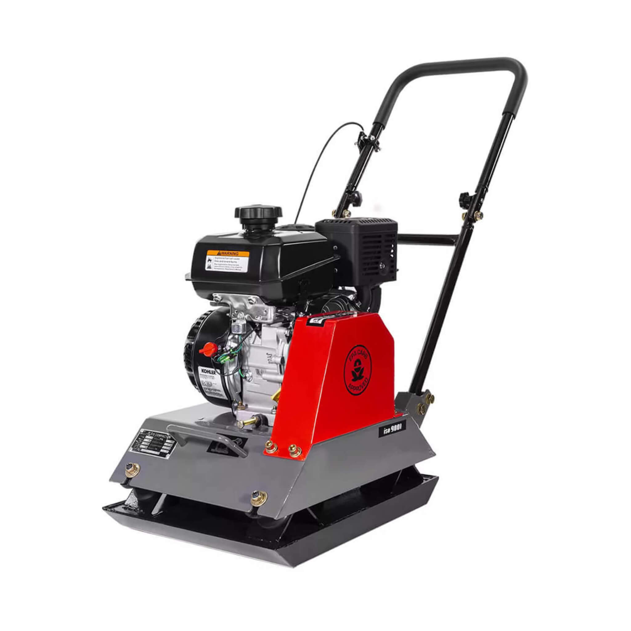 Heavy-Duty 6HP Industrial Gas-Powered Quad Clean Vibratory Plate Dirt Soil Road Compactor (SAK97512) – SAKSBY WHOLESALE