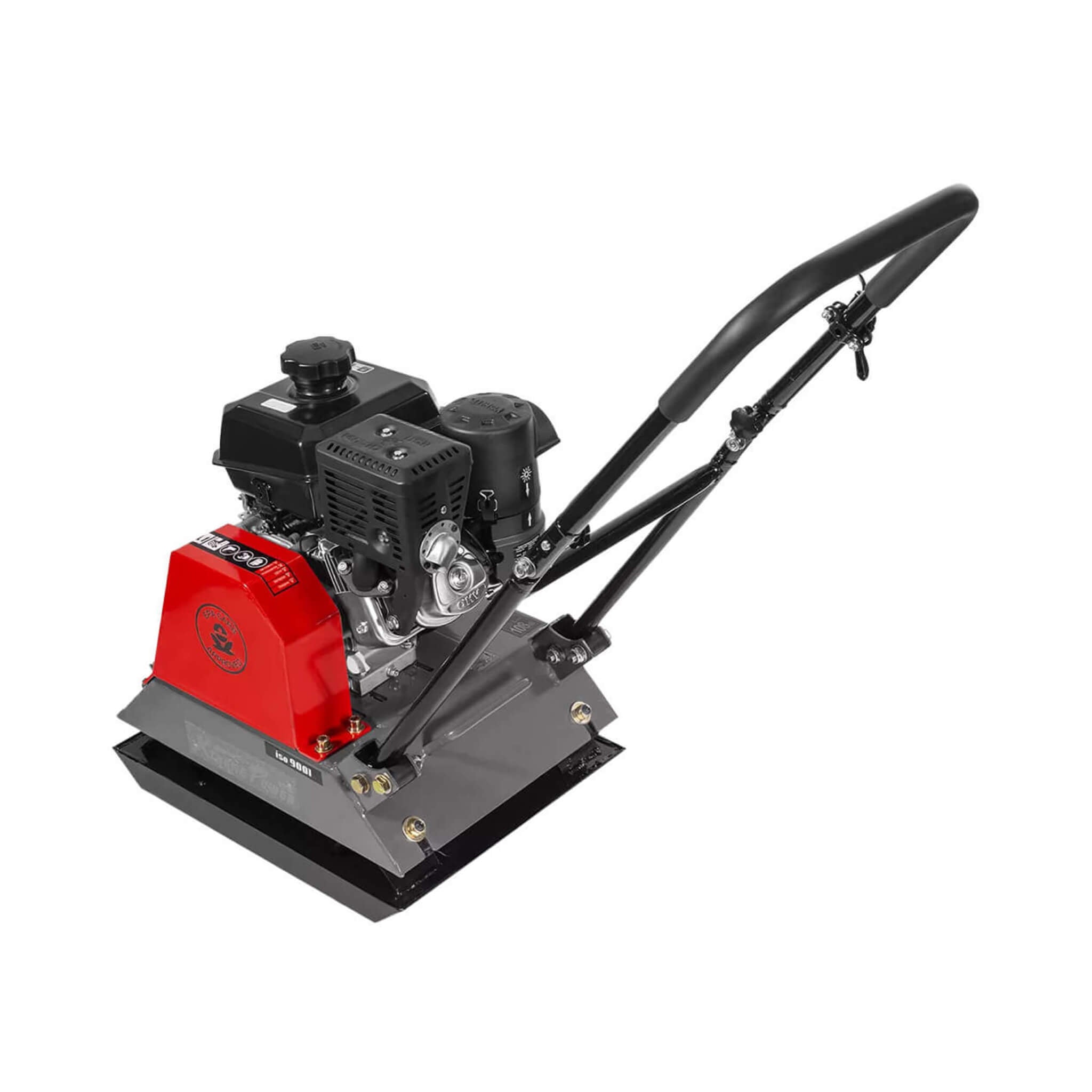 Heavy-Duty 6HP Industrial Gas-Powered Quad Clean Vibratory Plate Dirt Soil Road Compactor (SAK97512) – SAKSBY WHOLESALE, view